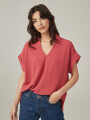 Blusa Hercego Rosa Oscuro