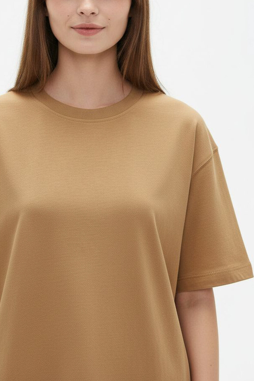 Remera Solisa Beige Oscuro