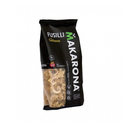 Fideos Fusilli De Garbanzos Sin Gluten Makarona 250g Fusilli De Garbanzo Makarona