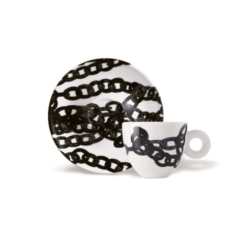 Set De 4 Tazas Para Cappuccino Genesi Illy Art Collection