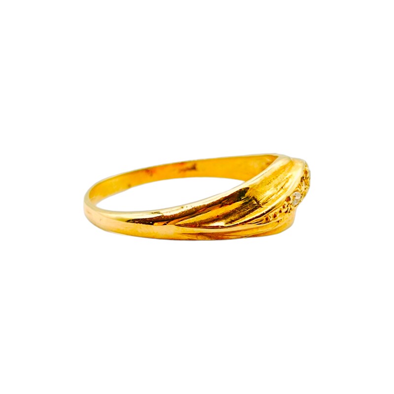 Anillo-Oro bajo-Piedra Zirconia-AN8042 conpiedra