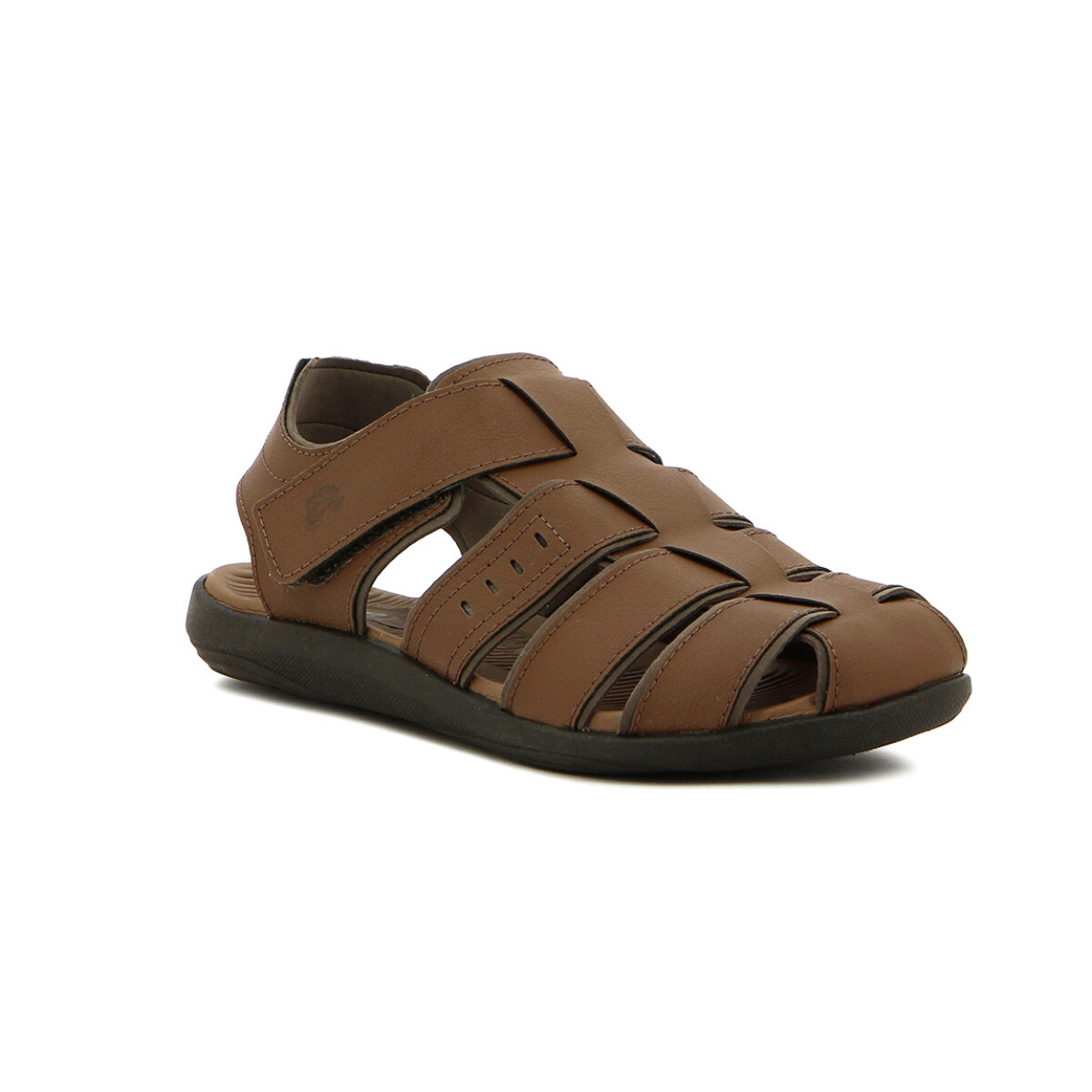 Sandalia Hombre Itapua Franciscana C/ Velcro - Castaño 