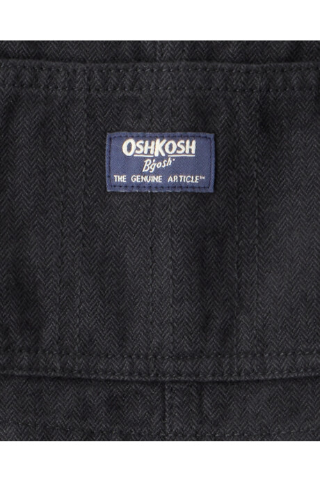 Enterito de algodón, negro Sin color