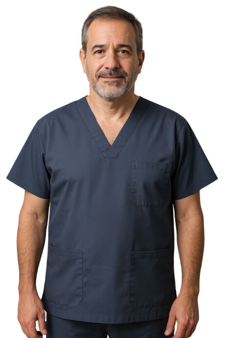 Casaca médico Azul marino