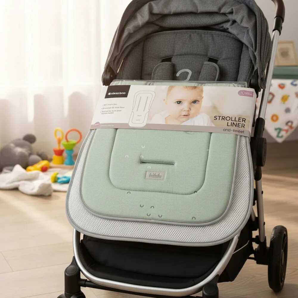 Colchon kikkaboo para coche universal verde