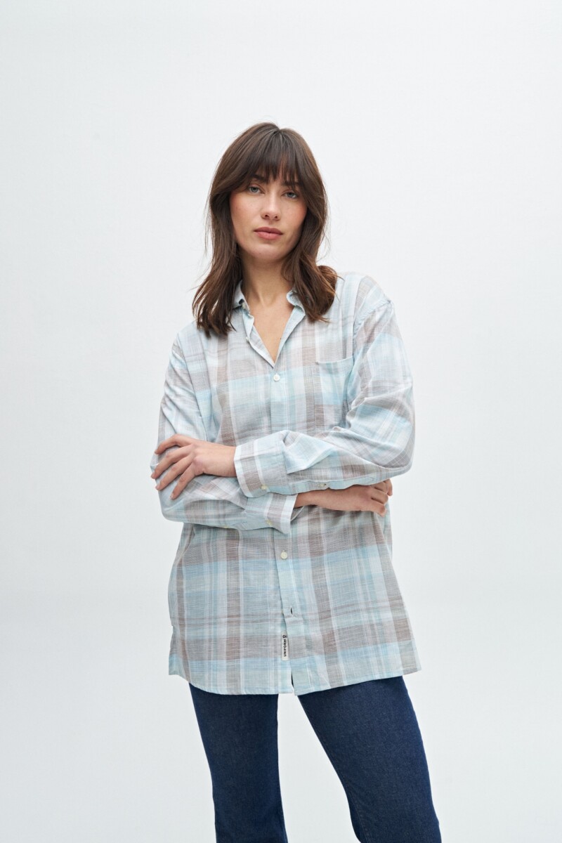 Camisa Urora - Aqua 