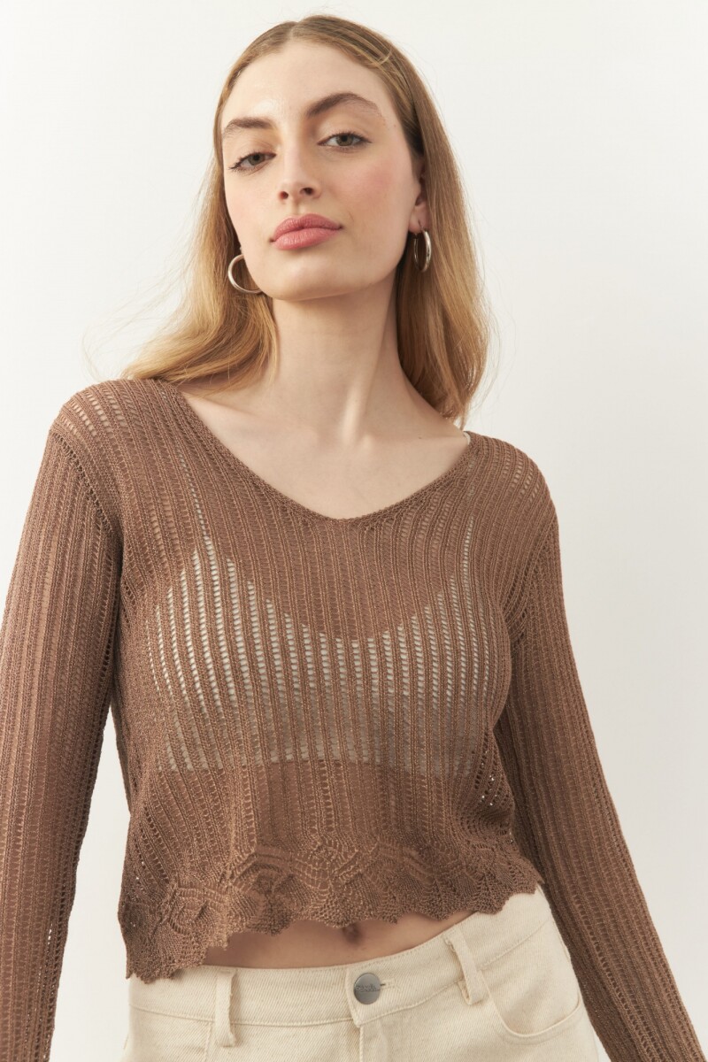 SWEATER AMALIA Cobre