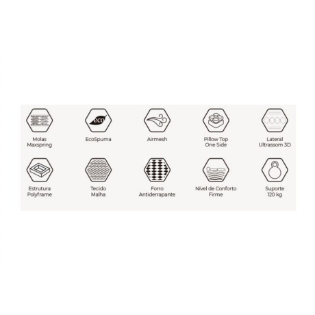 COLCHON 2 PLAZAS RESORTE MAXSPRING ONE HERVAL COLCHON 2 PLAZAS RESORTE MAXSPRING ONE HERVAL