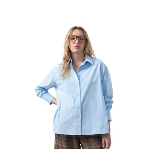 CAMISA DANAE XS-XL CELESTE