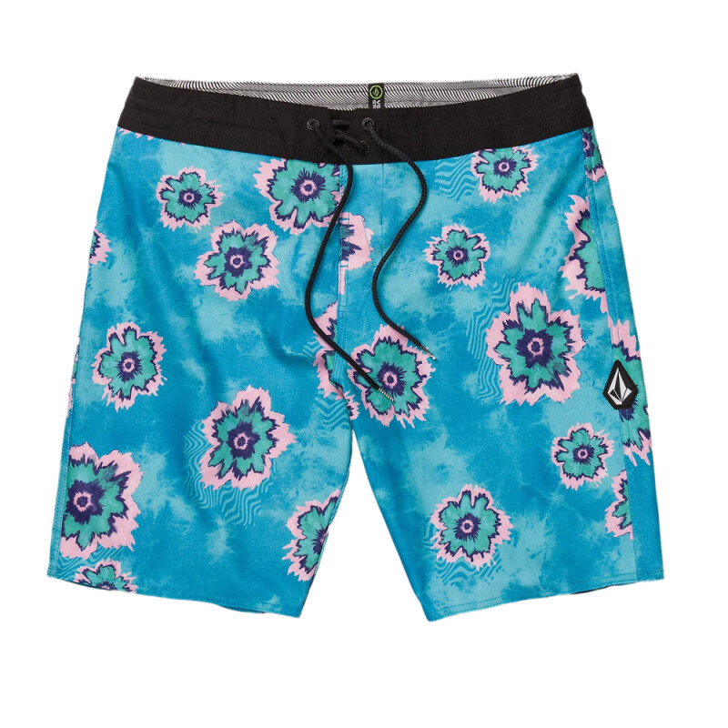 Boardshort Volcom Medal Petal Stoney 19" - Celeste Boardshort Volcom Medal Petal Stoney 19" - Celeste