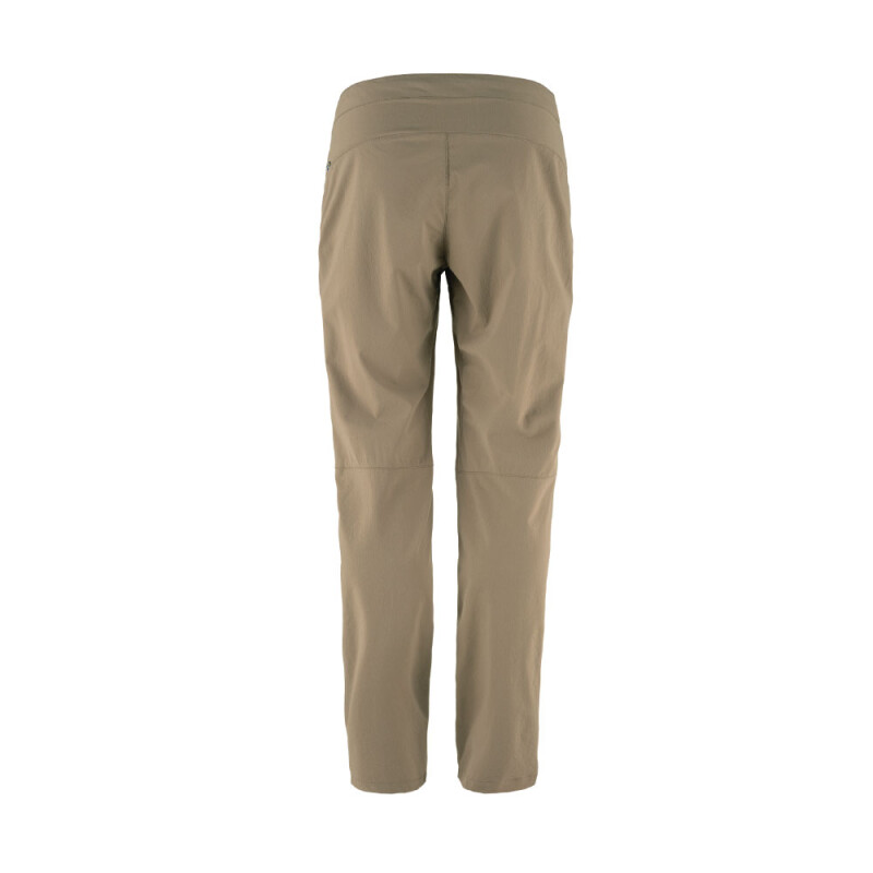Pantalón Fjallraven High Coast Trail Trousers W Mujer Suede Brown