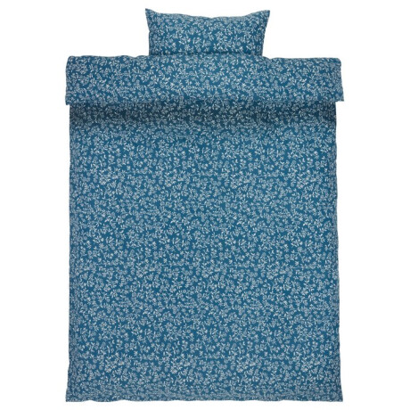 Juego funda nórdica micro BELLA 155x220 az Azul