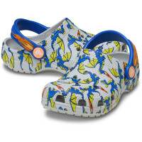 Classic Clog Dragon Graphic Gris