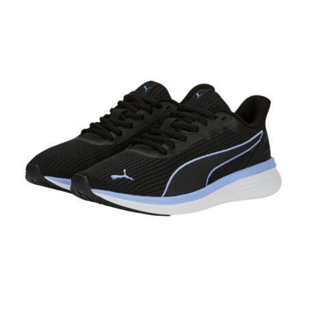 PUMA SHOES TRANSPORT MODERN RUNNING Black & Light Blue