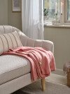 Manta throw DAGLILJE fleece 130x170 rosa Manta throw DAGLILJE fleece 130x170 rosa