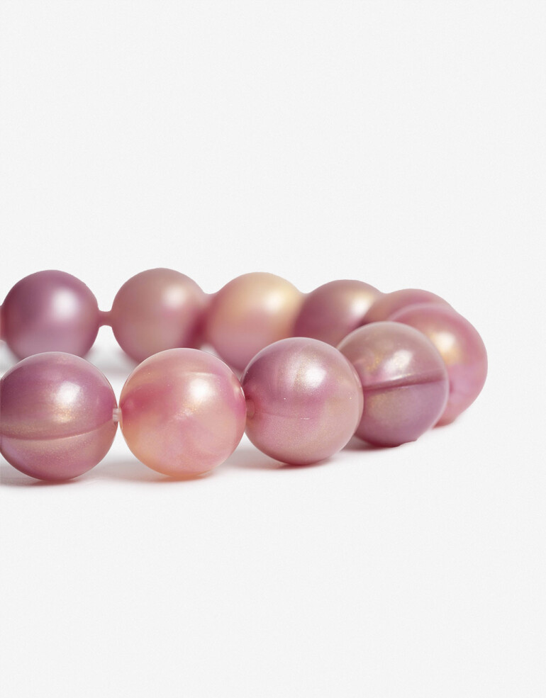 Pulseras Elásticas Color Pulsera Elástica Esferas - Combinacion Multicolor