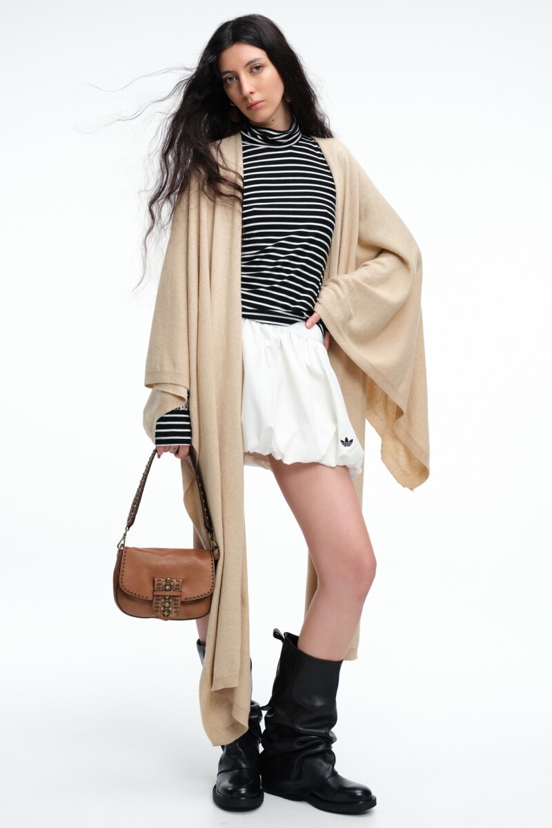 PONCHO Beige
