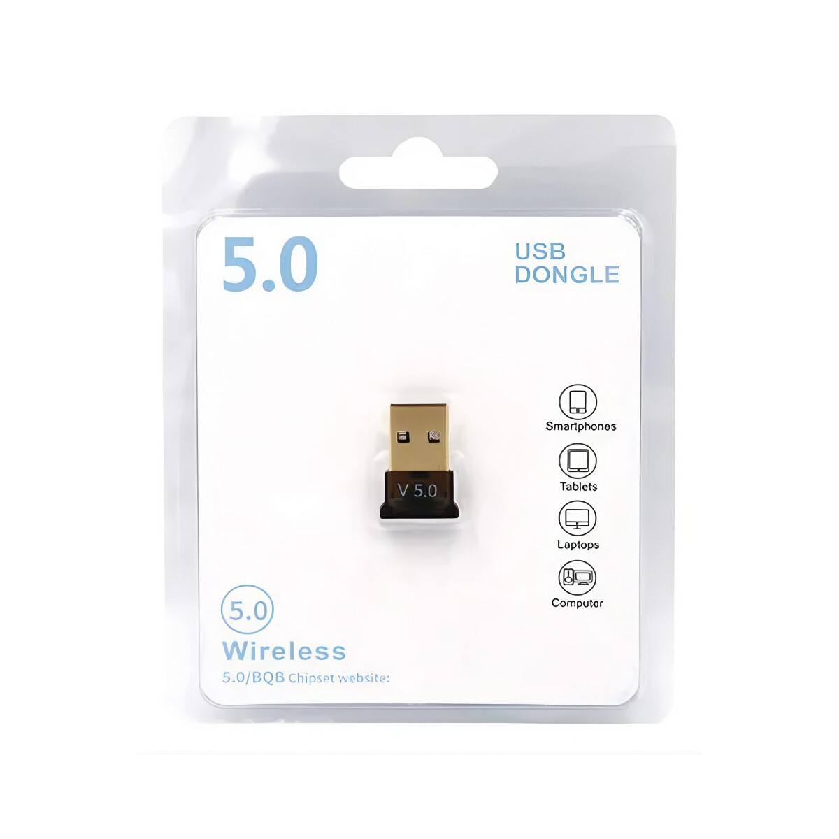 ADAPTADOR RECEPTOR BLUETOOTH 5.0 PC 