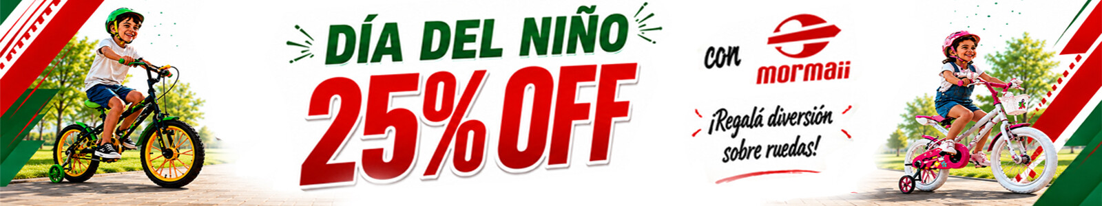 25 % MORMAII DIA DEL NIÑO