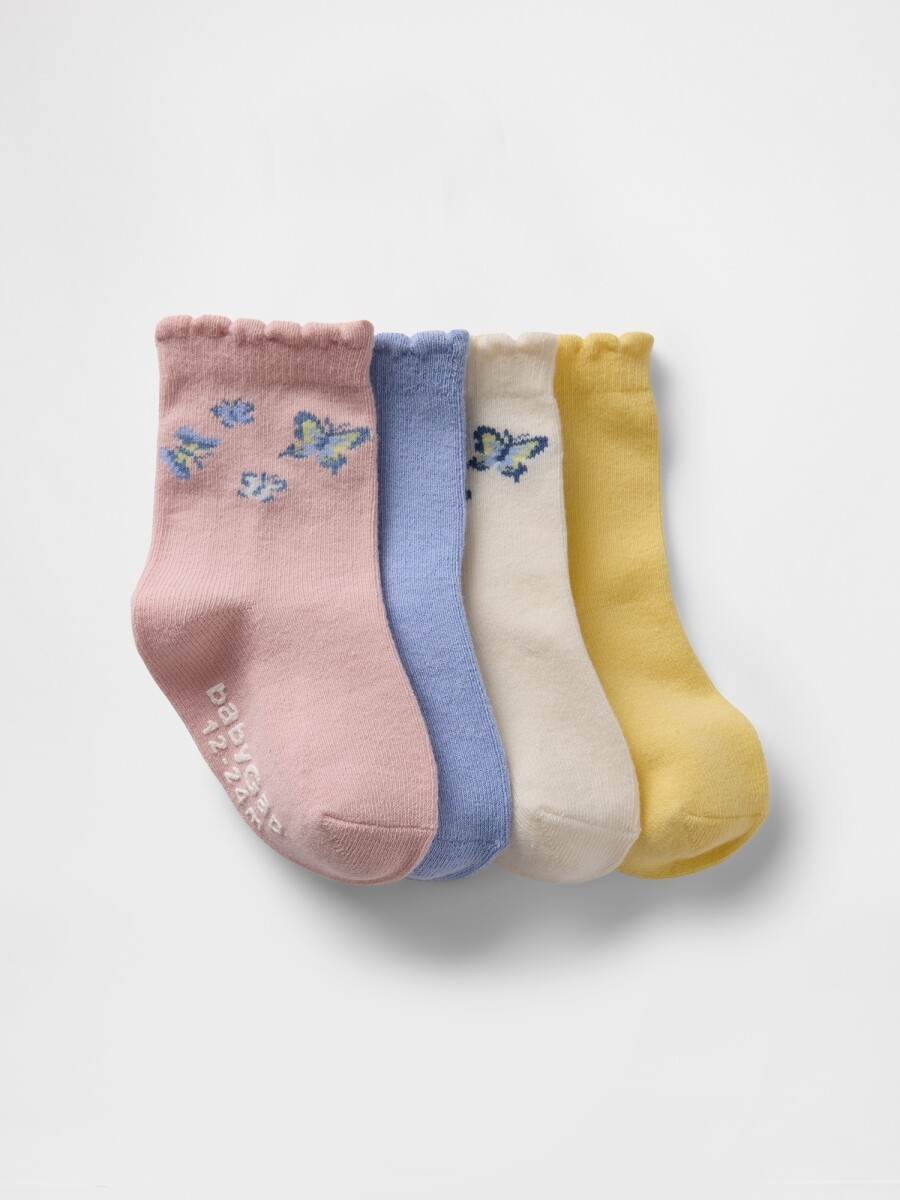 Medias Pack X4 Toddler Niña - Multi 5 