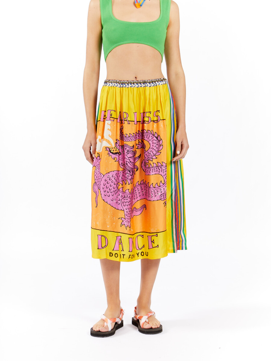 Alexa printed midi skirt - Multicolor variante 3 