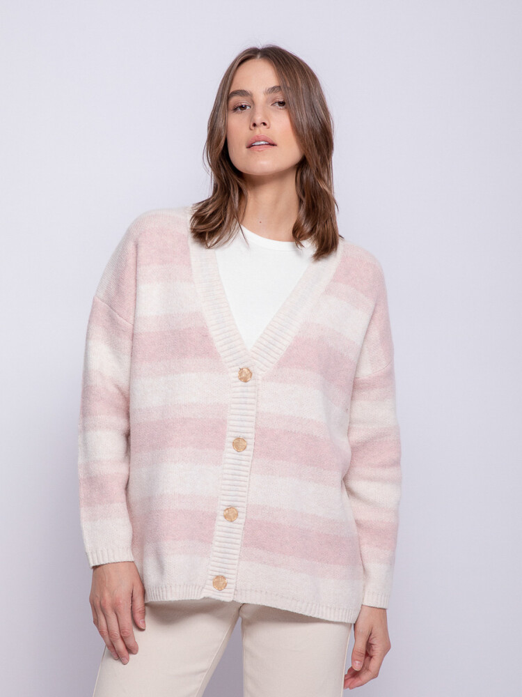 CARDIGAN IRENE Rosa Tiza