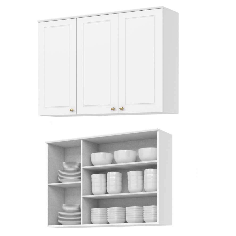 AÉREO 3 PUERTAS ALACENA - LINEA AMERICANA BLANCO