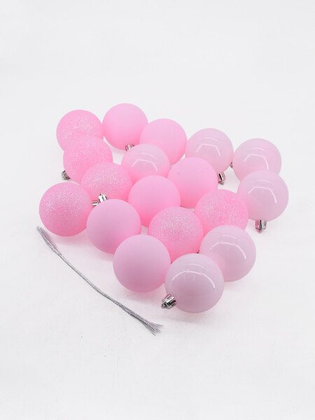 CHIRIMBOLOS 18 PCS ROSADO