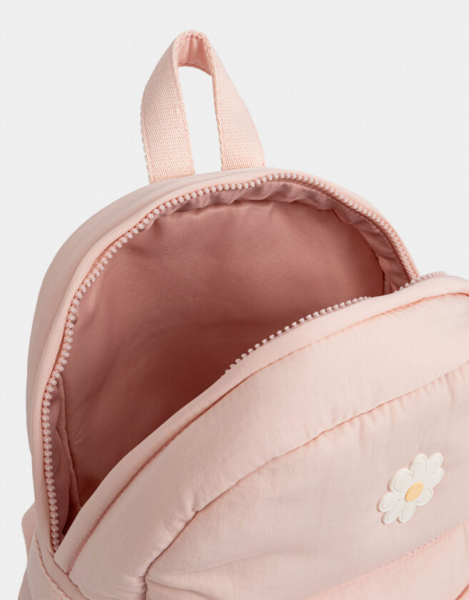 Mochilas y Carteras Infantiles Mochila Puffy Margarita - Rosa Claro