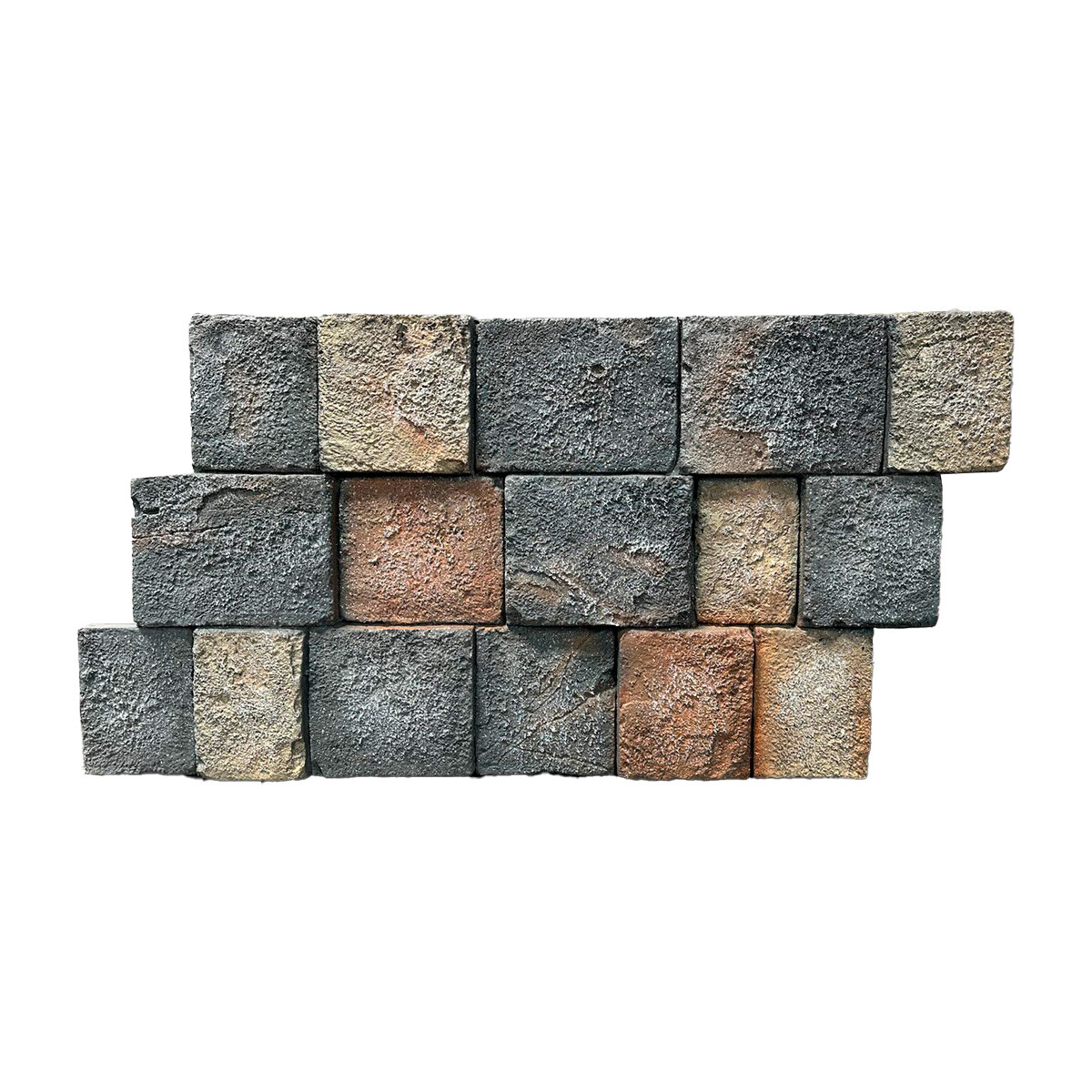 Revestimiento Para Exterior De Poliuretano Imitación Piedra /  Placa De 148x75 Cm 