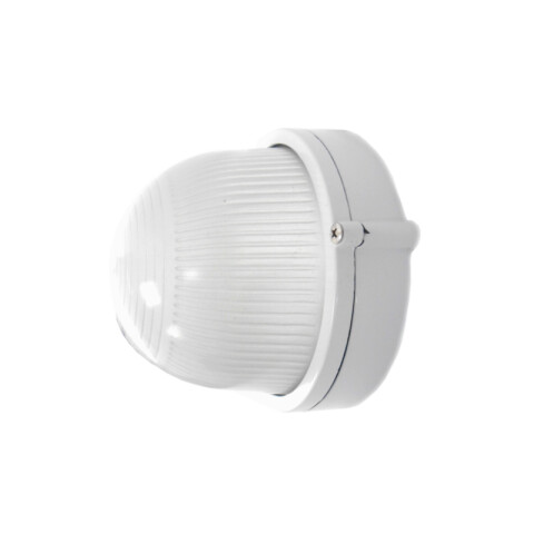 Tortuga exterior oval color blanco,1xE27 100W IP44 AI0350