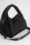 Shopper oversize con correa regulable negro