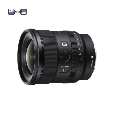 lente fijo gran angular 20mm f1.8 serie g full frame BLACK