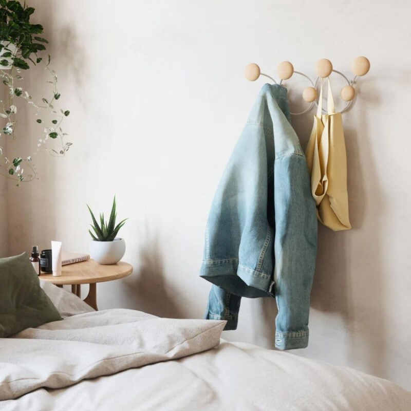 Perchero de pared 7 ganchos Dotsy Perchero de pared 7 ganchos Dotsy