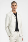 SEERSUCKER JACKET Oyster
