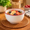 Bowl borde color 12x8 cms Bowl borde color 12x8 cms
