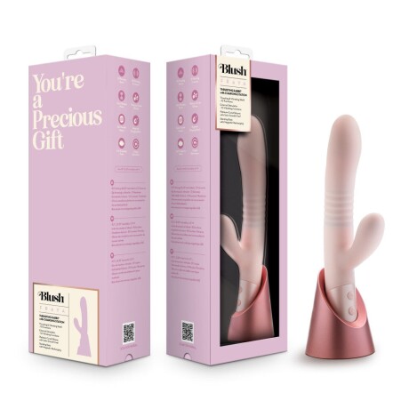 Vibrador Thrusting Rabbit Fraya con Estación de Carga Vibrador Thrusting Rabbit Fraya con Estación de Carga