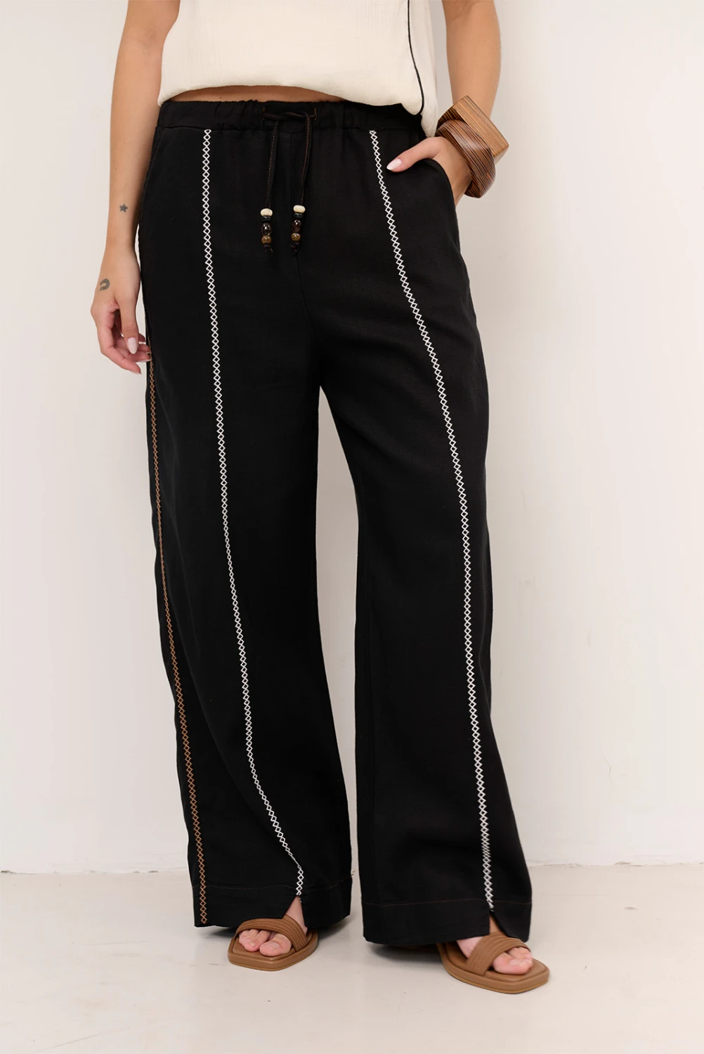 PANTALON LINO CRUZ
