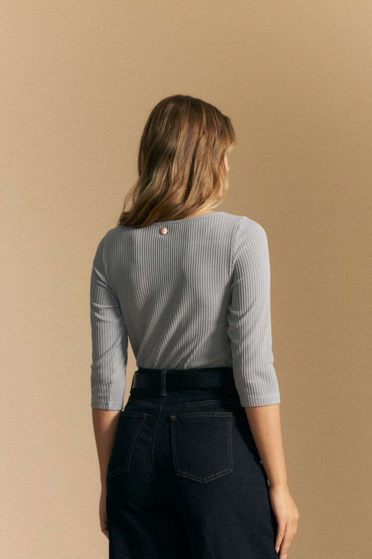 REMERA LILLE Azul Lavado