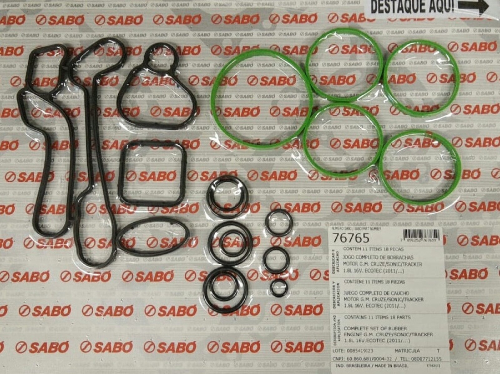 JUEGO JUNTAS ENFRIADOR DE ACEITE - VARIOS MODELOS 