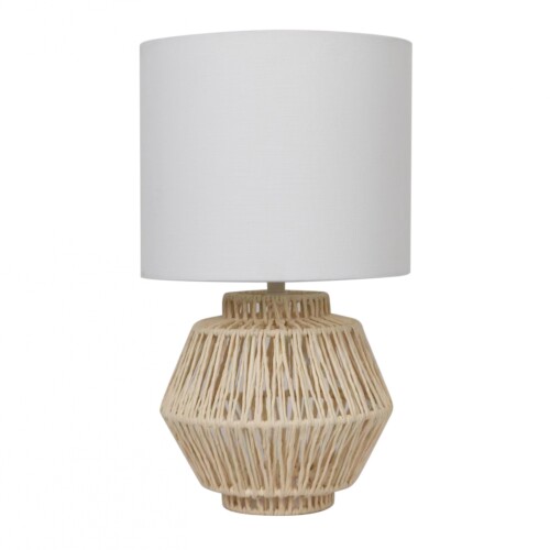Lampara de mesa - Rattan hang Lampara de mesa - Rattan hang