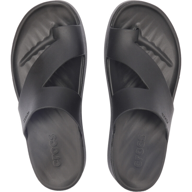 Sandalias Crocs Getaway Platform Toe Loop Negro