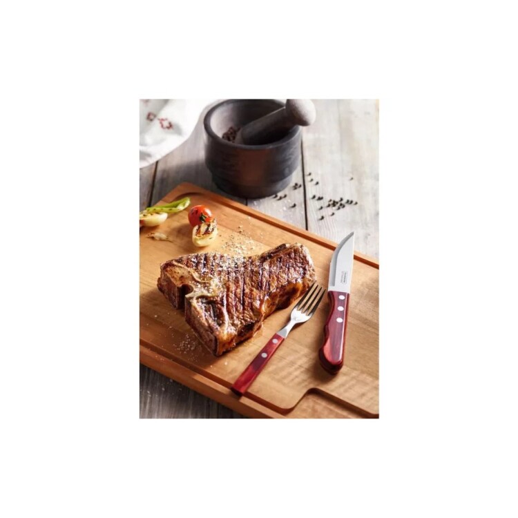 CUCHILLO TRAMONTINA JUMBO POLYWOOD MARRON