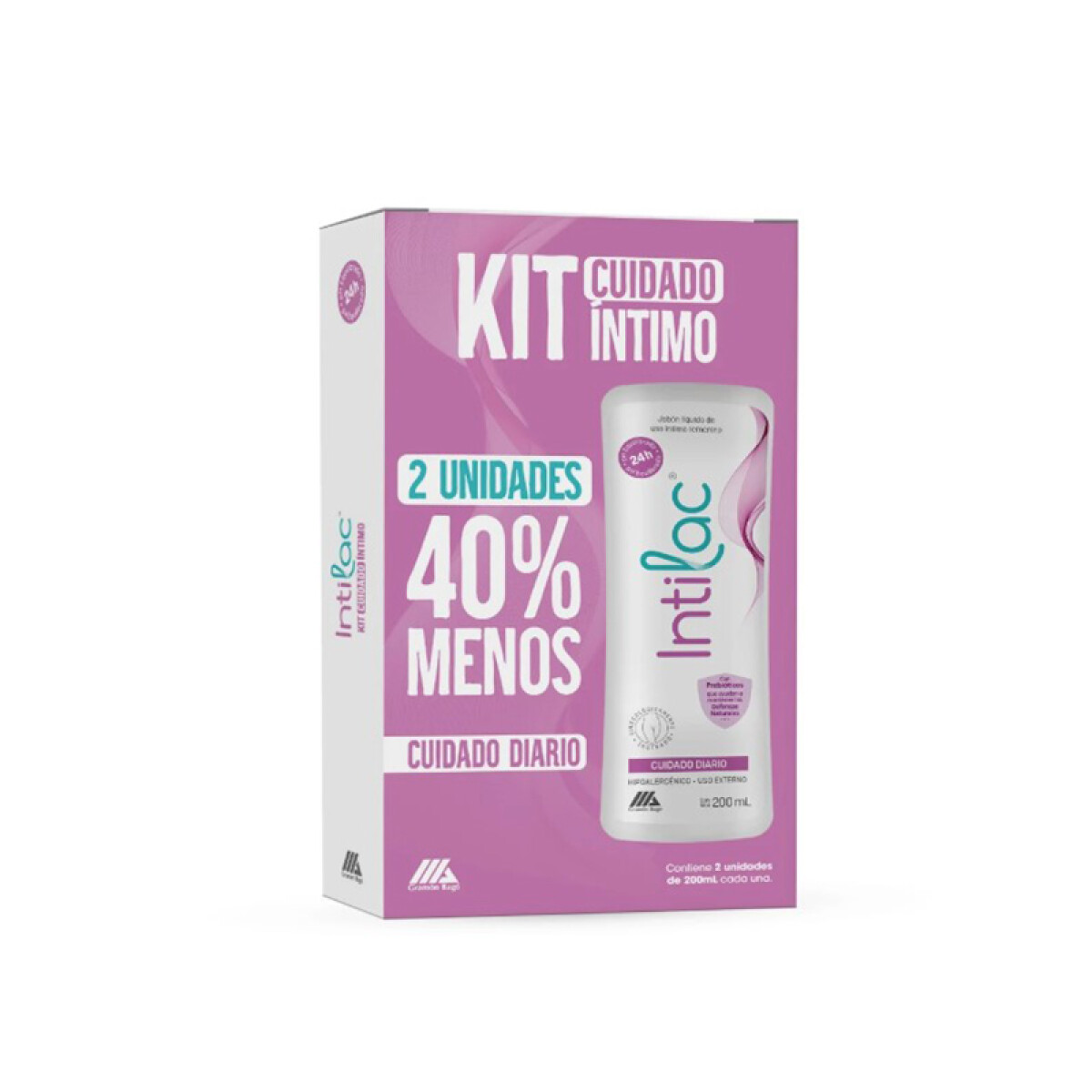 Kit x2 Cuidado íntimo Intilac - Cuidado Diario 