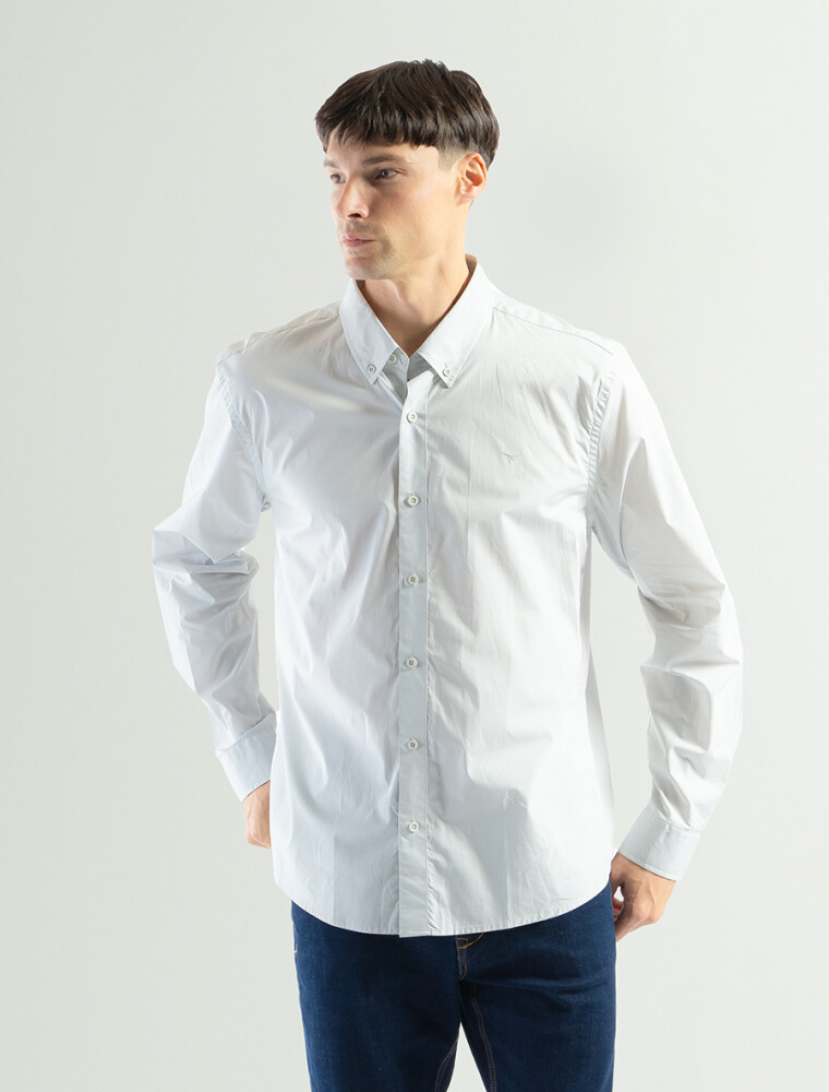 Camisa de Algodón Principe Blanco