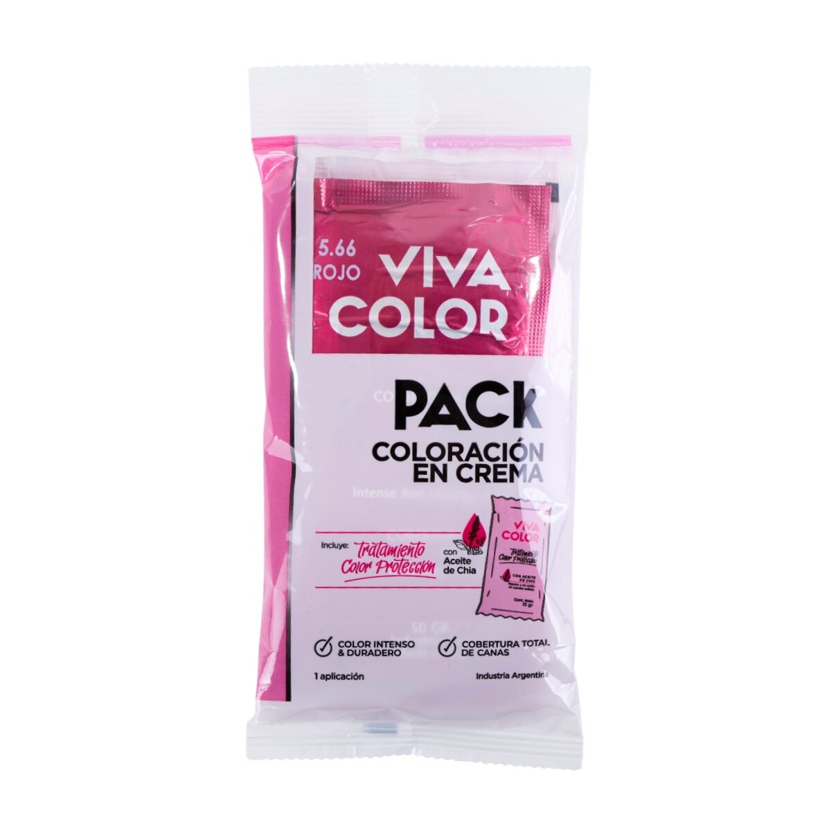 TINTA VIVA COLOR PACK 5.66 ROJO 