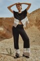 Blusa tie dye gris