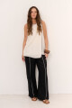 PANTALON LINO CRUZ NEGRO