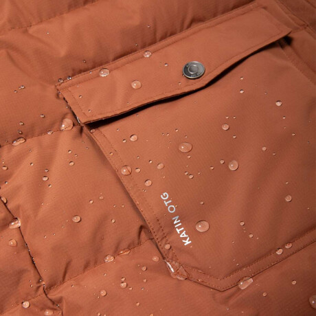 Campera Katin Otg Yukon Puffer Naranja Naranja