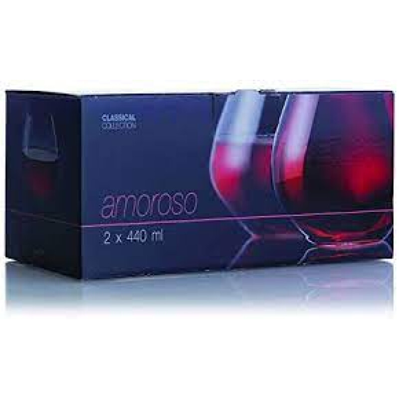 Vaso Cristal * 2 440ML Amoroso Vaso Cristal * 2 440ML Amoroso